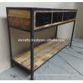 Mesa de console industrial